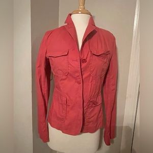 Talbots Coral Blazer Size 6